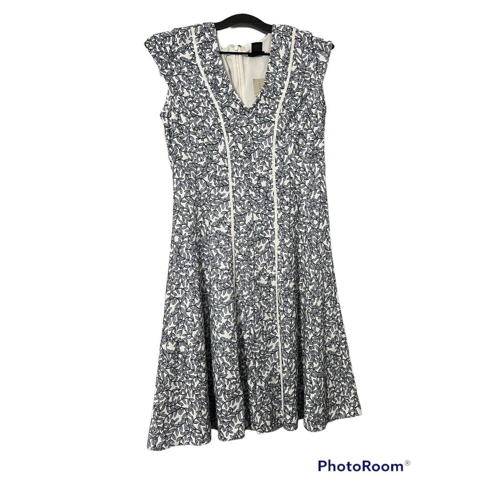 Ann Taylor Fit & Flare Floral Dress Size 0 Floral NWT‎